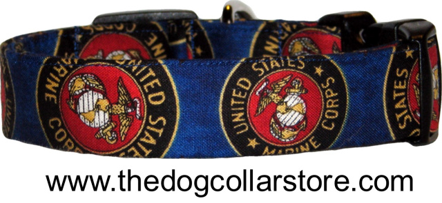 usmc dog collar